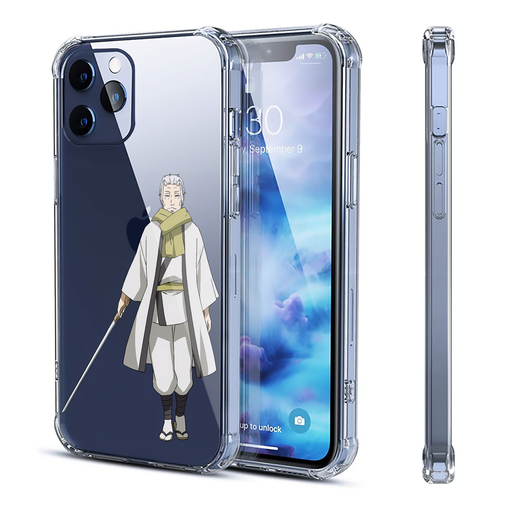 （画像用） 転スラ Regarding Reincarnated to Slime 【iPhone 12シリーズ対応】透明スマホケース（クリアソフトケース）